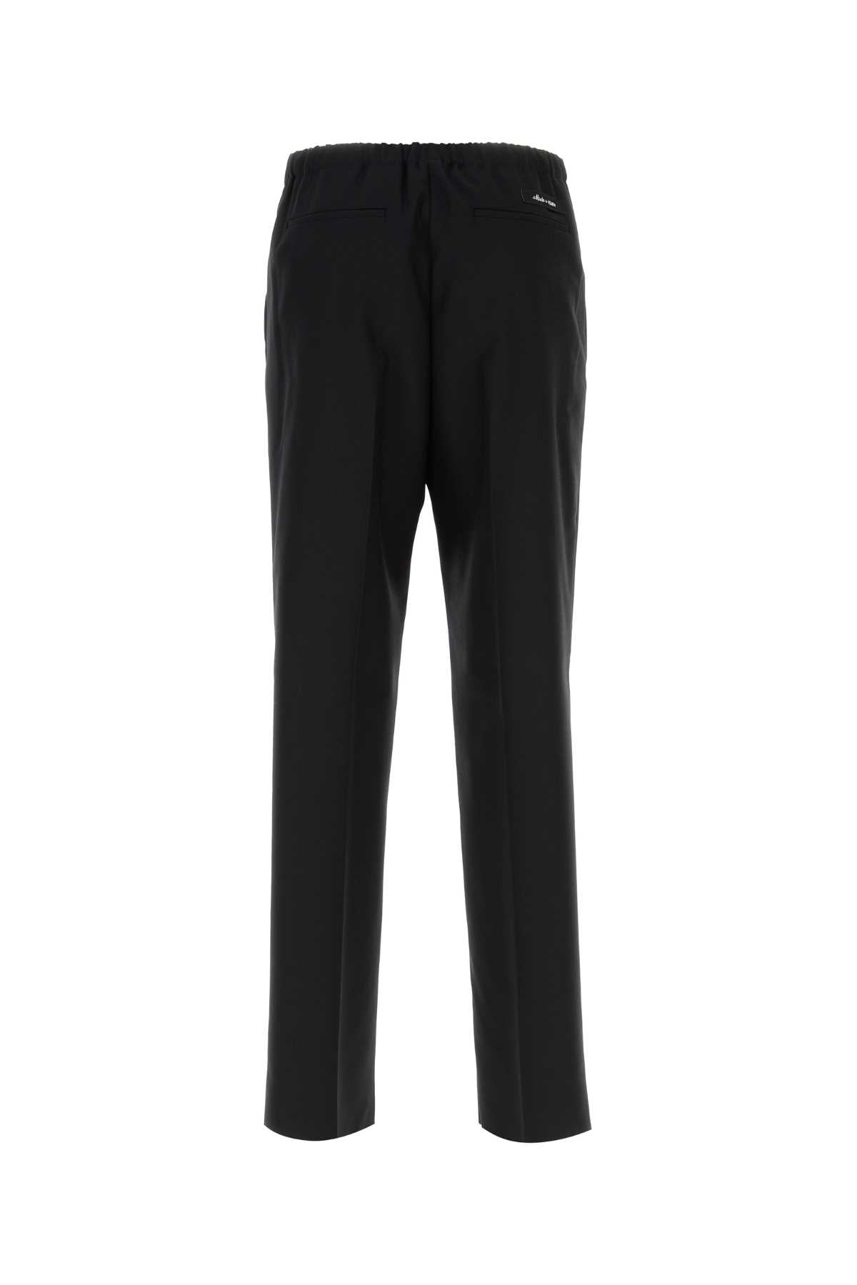 Fendi Men's Black Wool Pants slack trousers