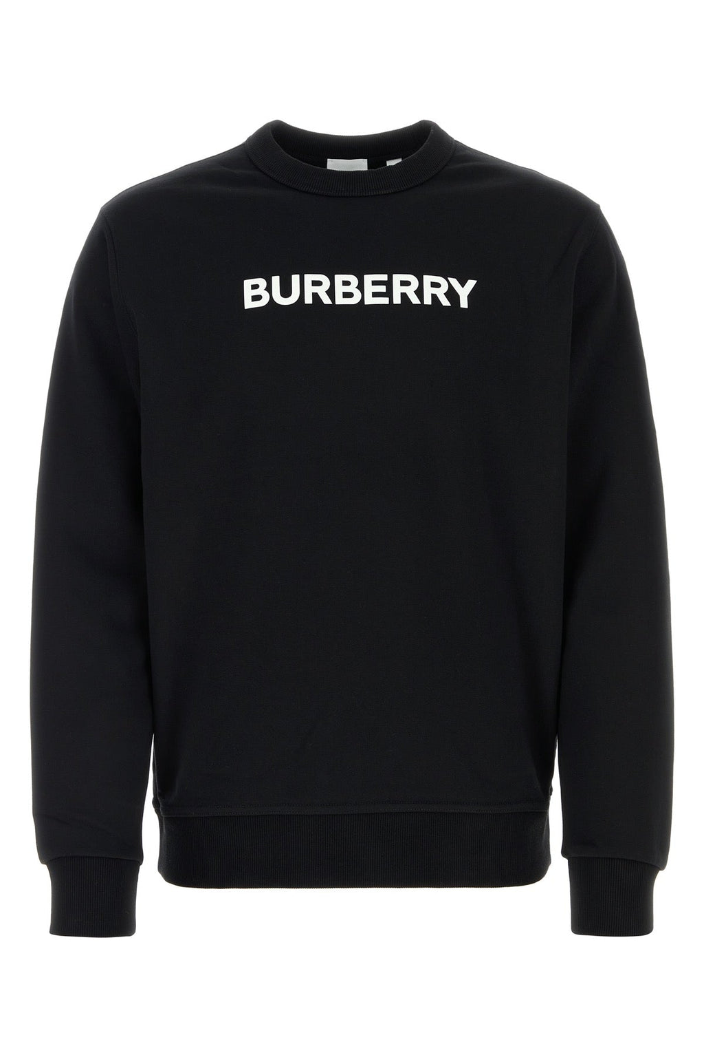 Burberry Men's Black Stretch Cotton Oversize Sweater black