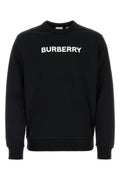 Burberry Men's Black Stretch Cotton Oversize Sweater black