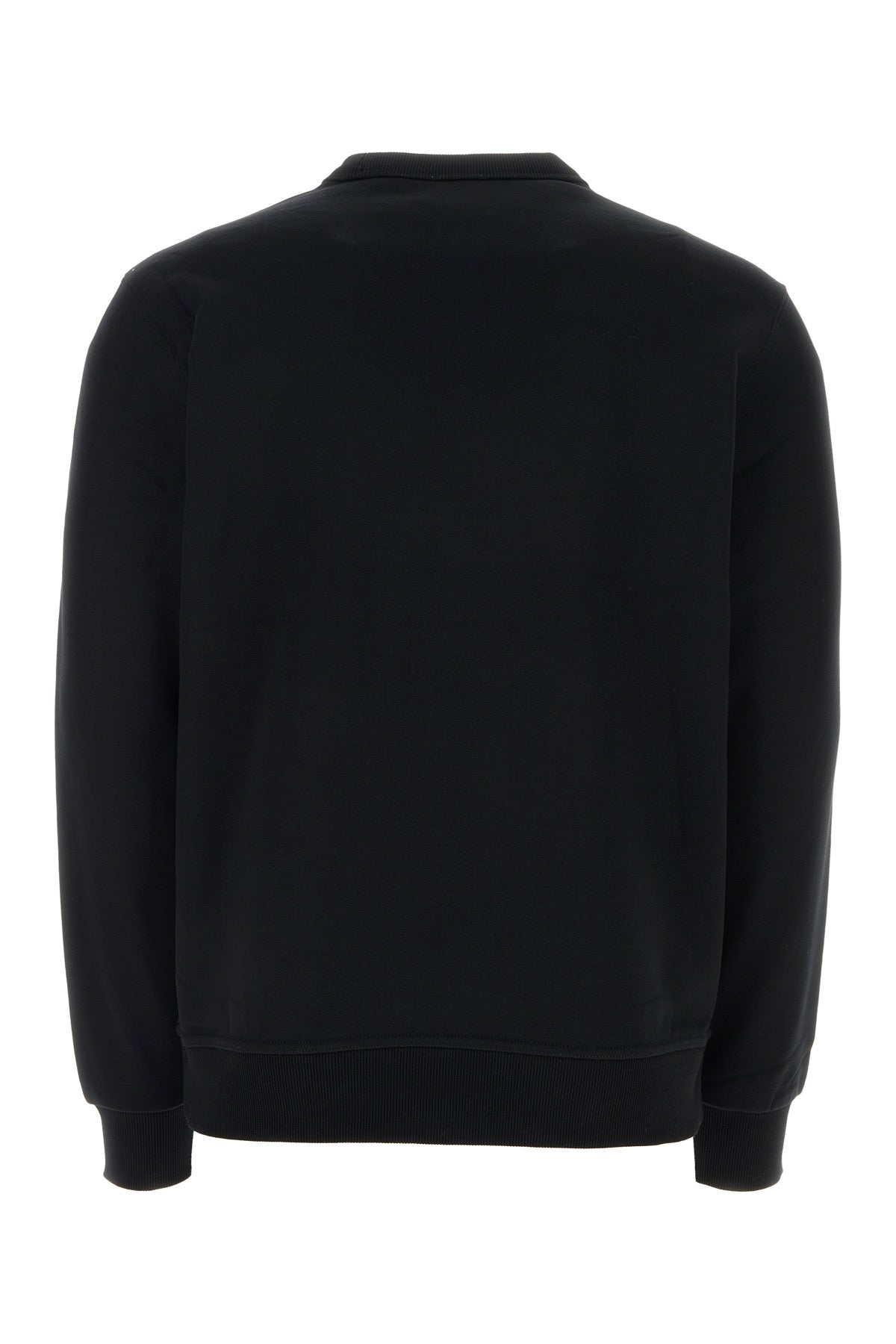 Burberry Men's Black Stretch Cotton Oversize Sweater black