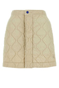 Burberry ladies Sand Nylon Mini Skirt beige
