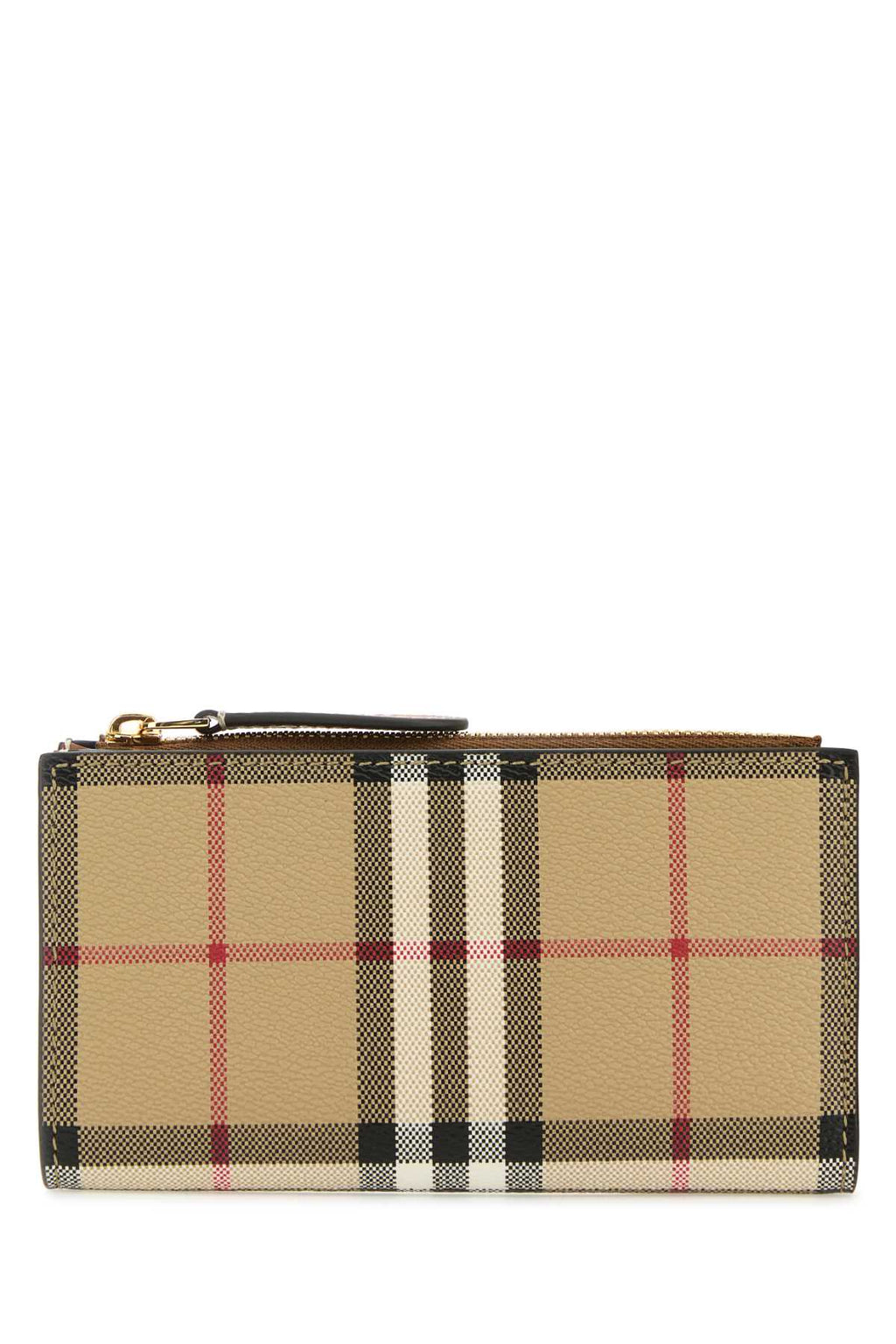 Burberry ladies Printed Canvas Wallet checked plaid
