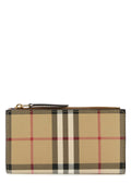Burberry ladies Printed Canvas Wallet checked plaid