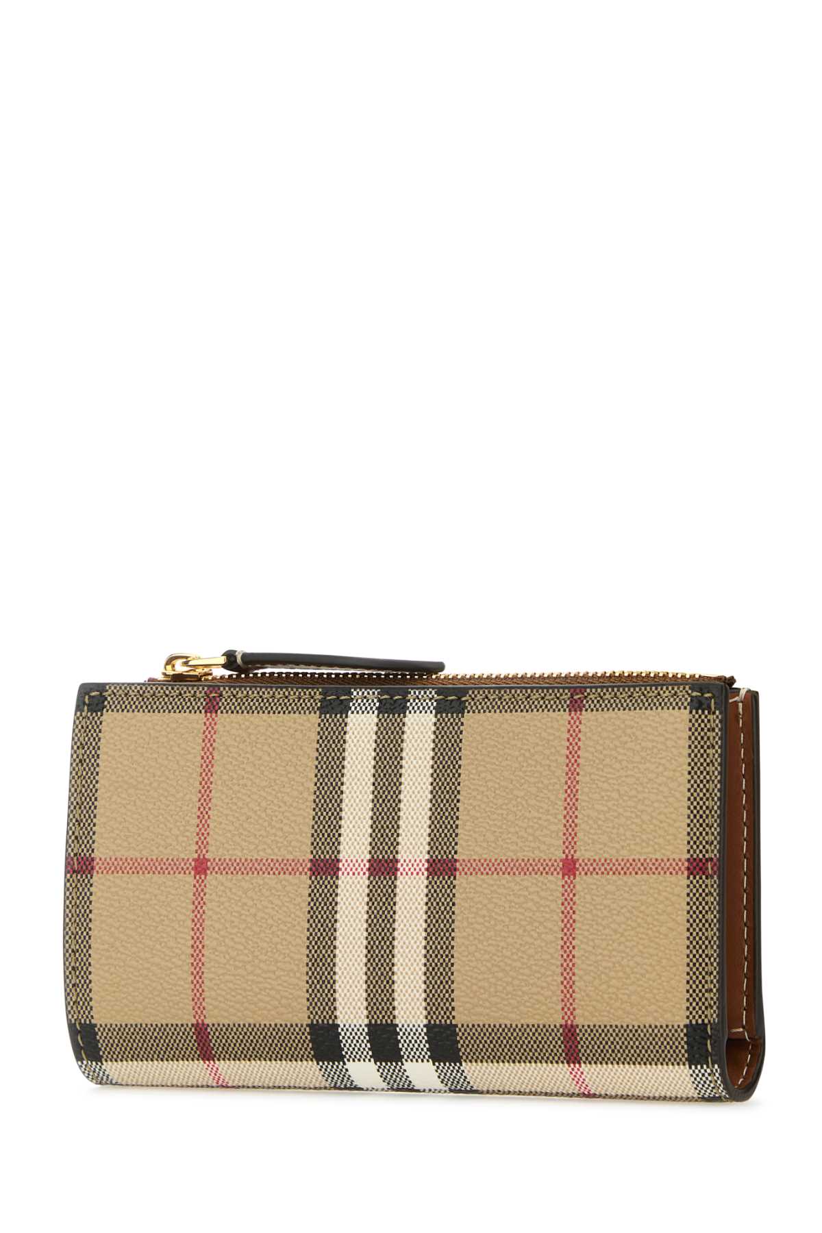 Burberry ladies Printed Canvas Wallet checked plaid