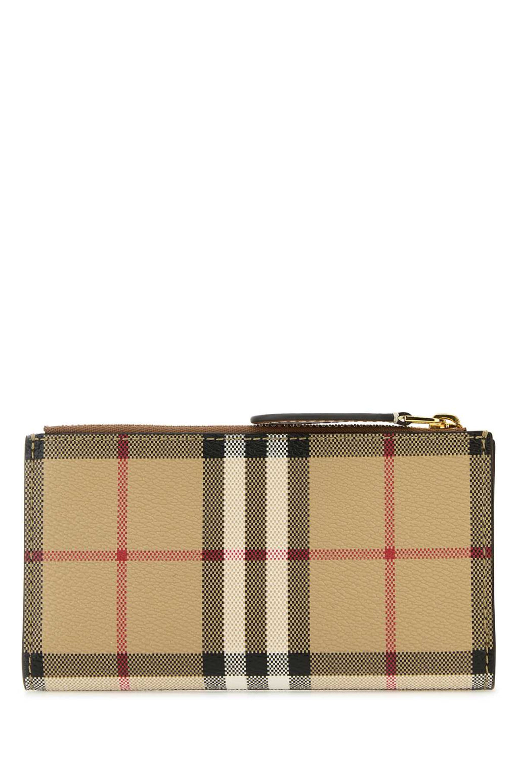 Burberry ladies Printed Canvas Wallet checked plaid