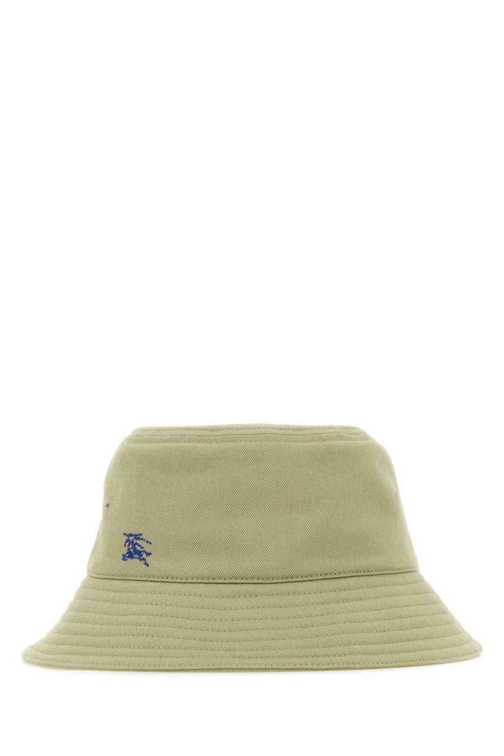 Burberry Ladies Khaki Cotton Bucket Hat Cap