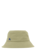Burberry Ladies Khaki Cotton Bucket Hat Cap
