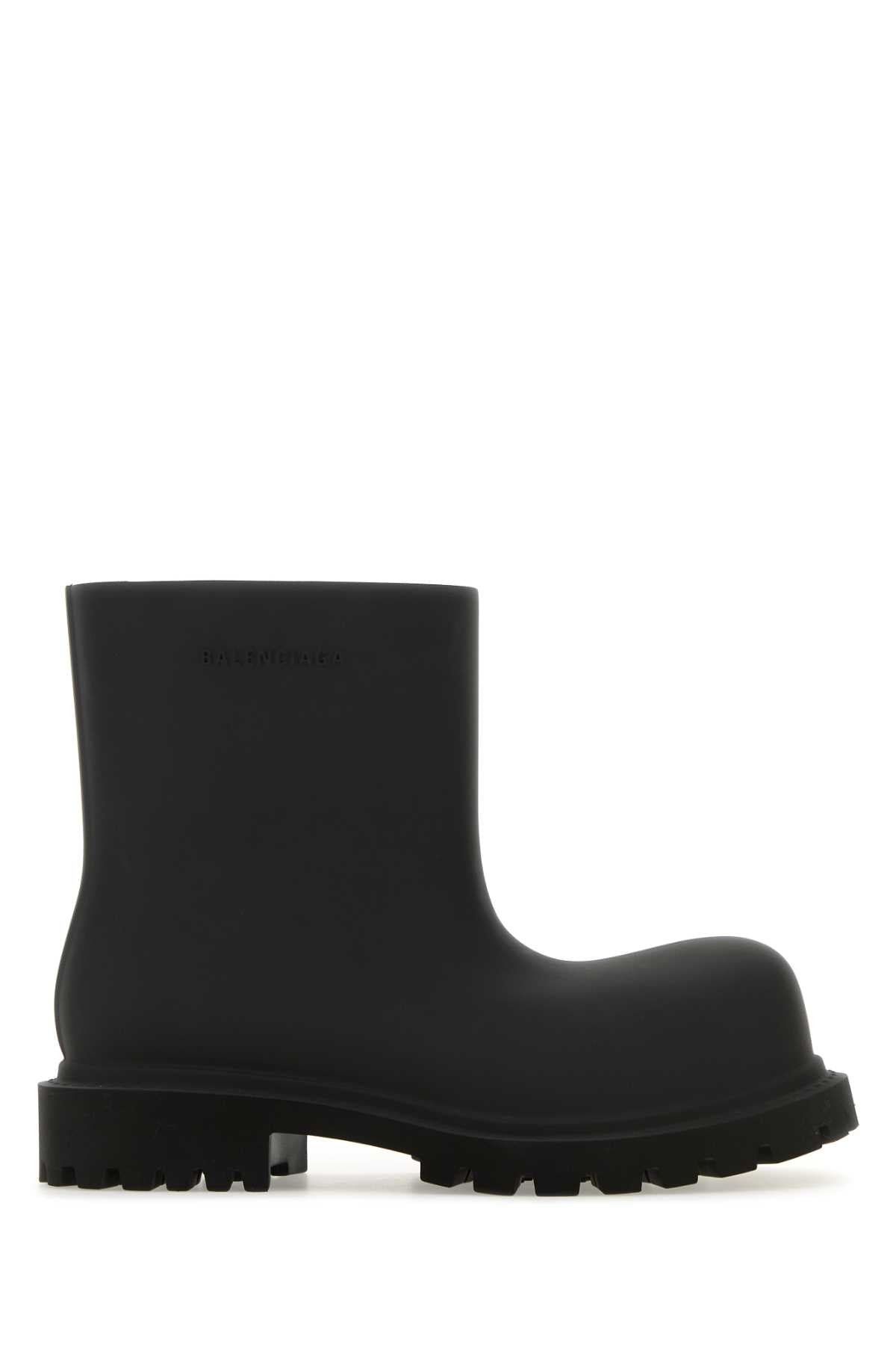 Balenciaga Men's Black Eva Ankle Boots