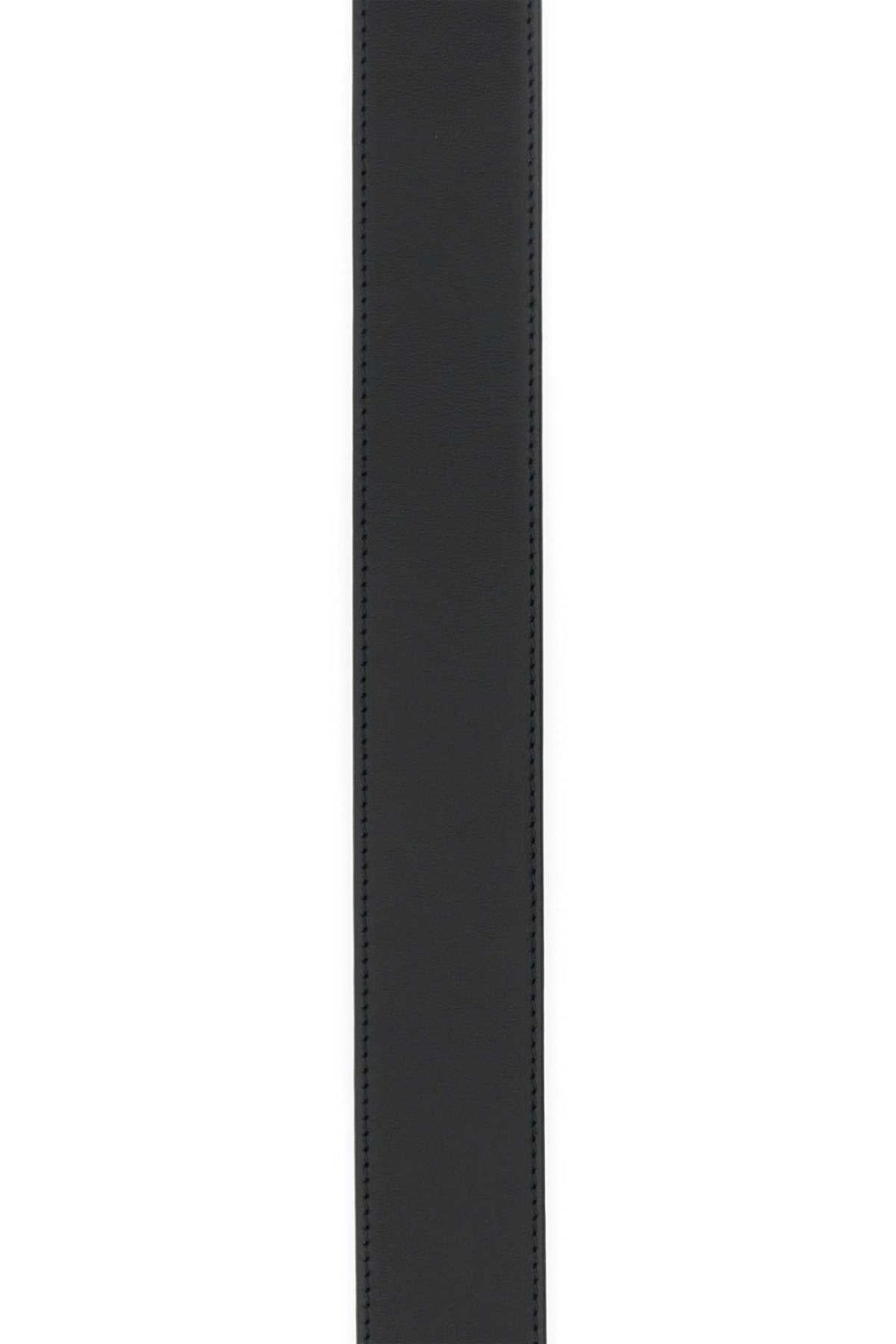 Prada ladies Black Leather Belt designer luxury