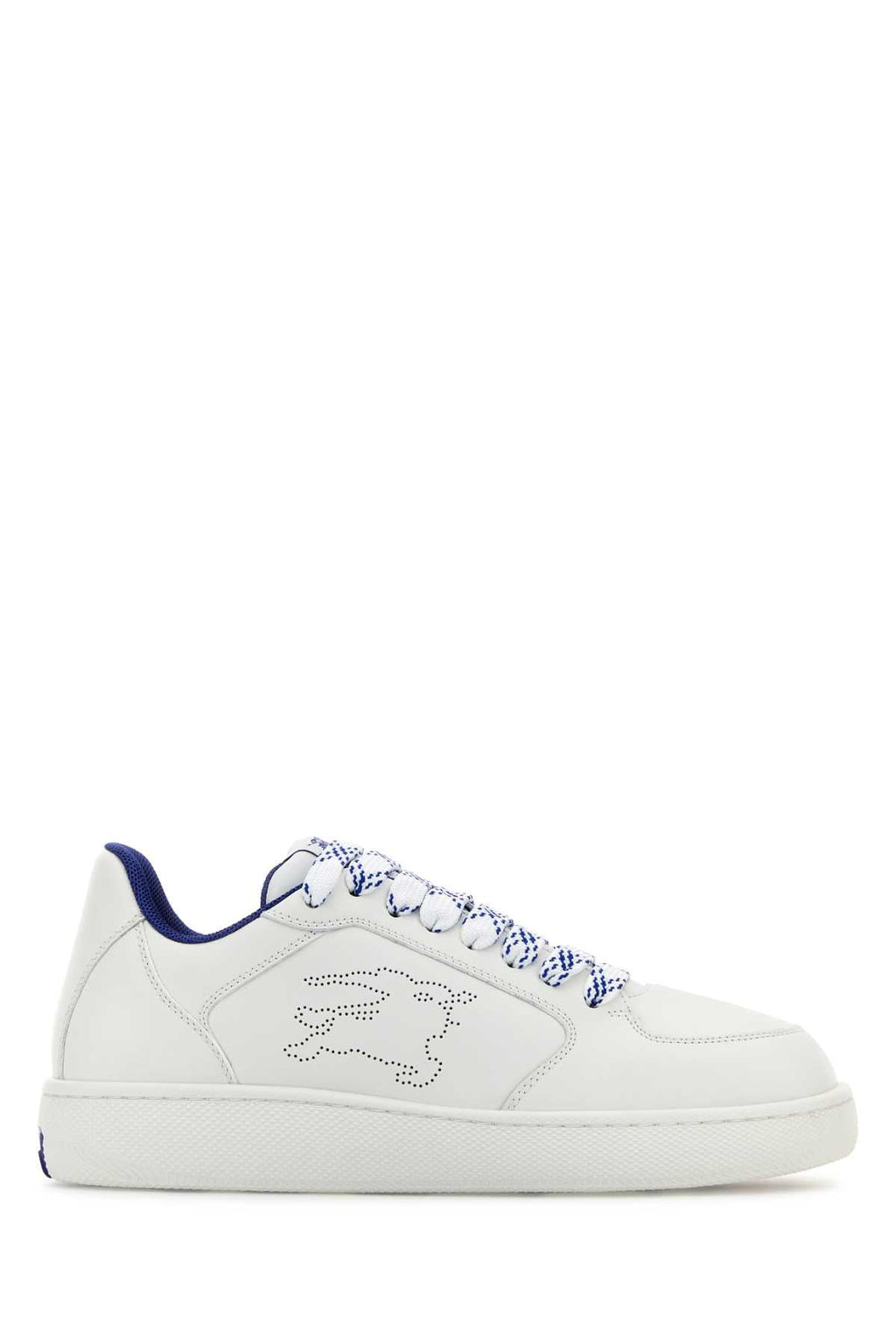 Burberry ladies White Leather Stock Sneakers shoes athletic