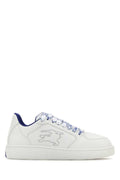 Burberry ladies White Leather Stock Sneakers shoes athletic