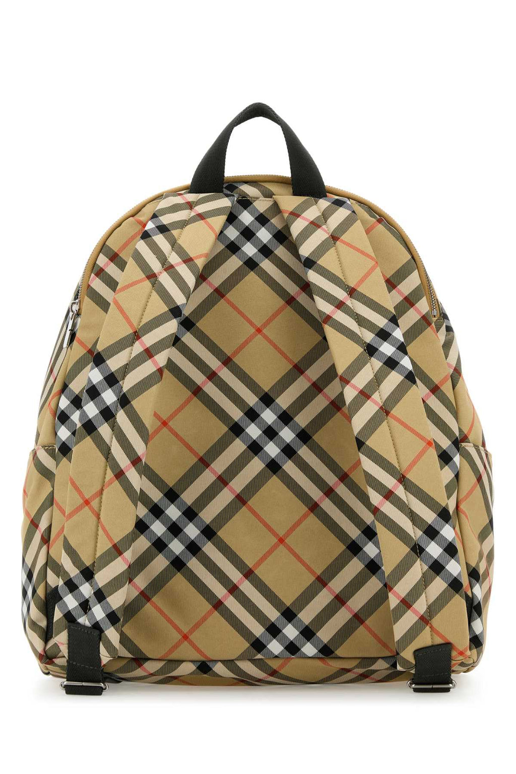 Burberry Men’s Embroidered plaid Fabric Check Backpack