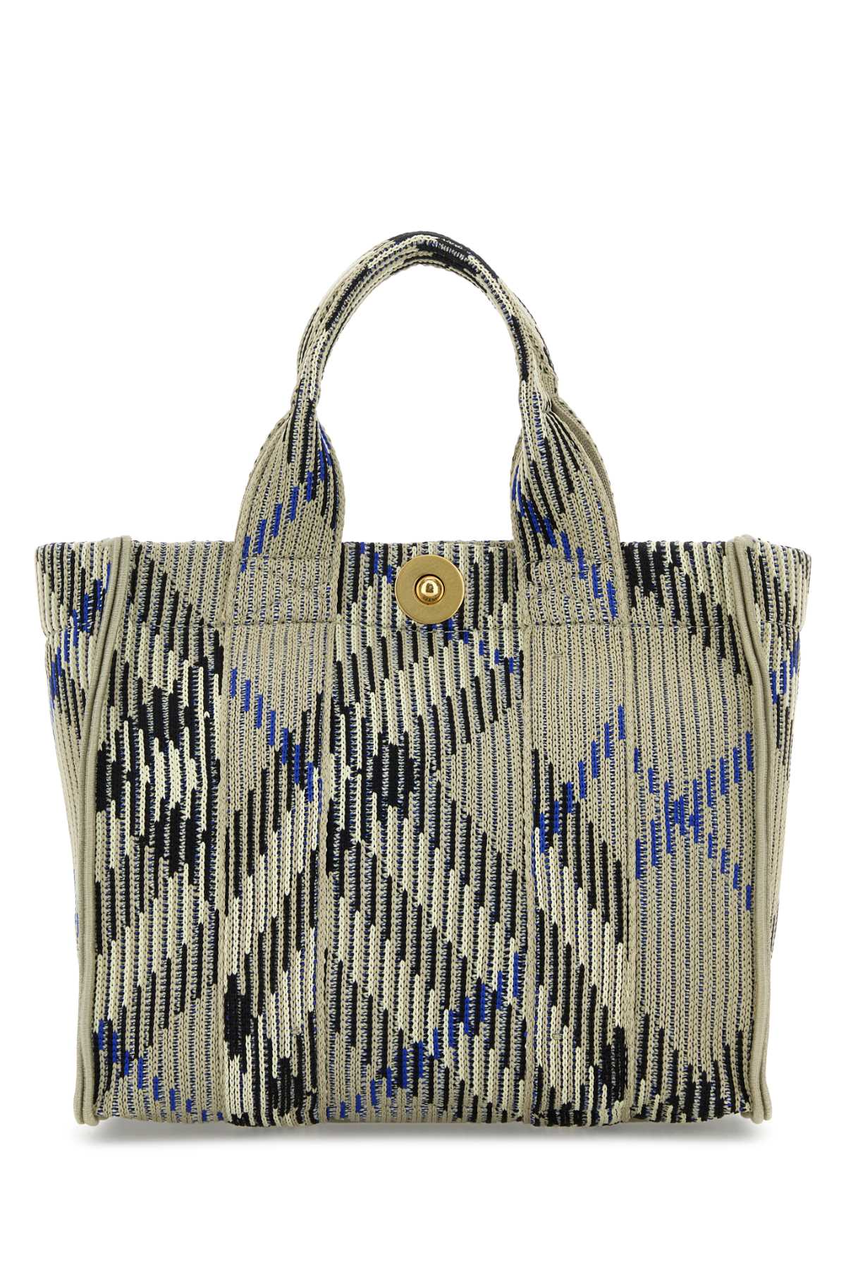 Burberry ladies Embroidered Fabric Check Mini Handbag purse plaid
