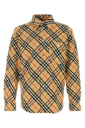 Burberry Men's Embroidered Flannel Shirt button up wool plaid checked