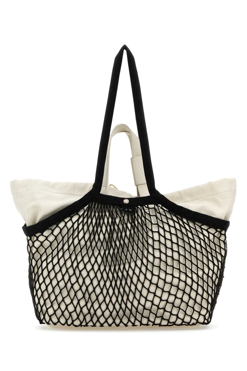 Balenciaga ladies Two-Tone Canvas And Mesh Medium 24/7 Shopping Bag tote