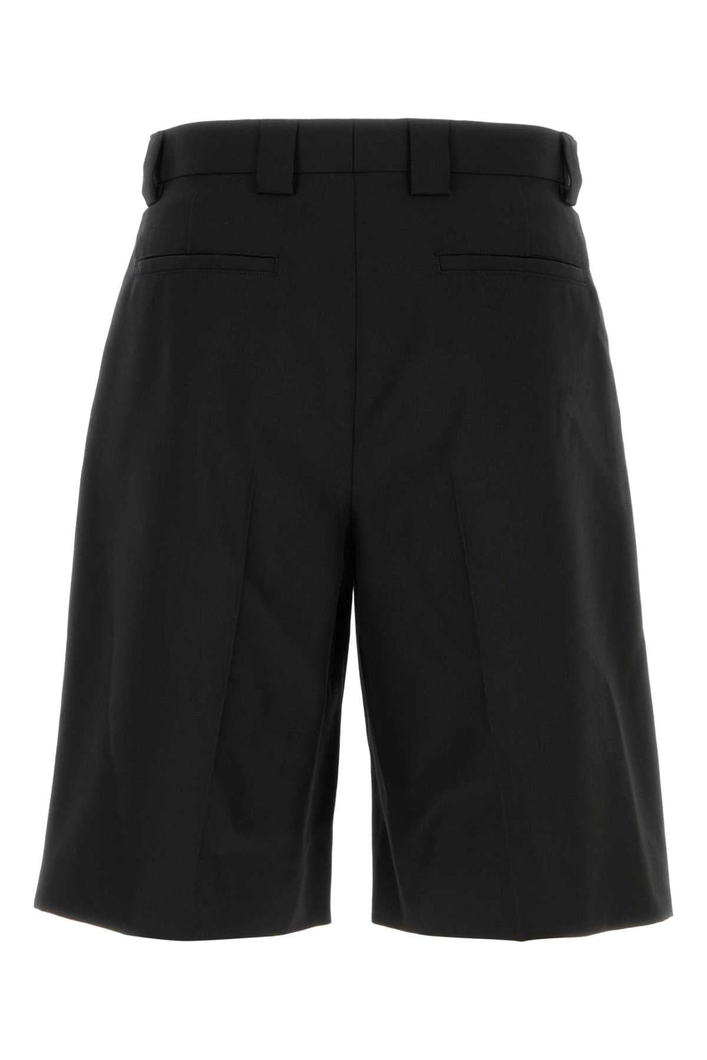 Gucci Men's Black Twill Bermuda Shorts cotton