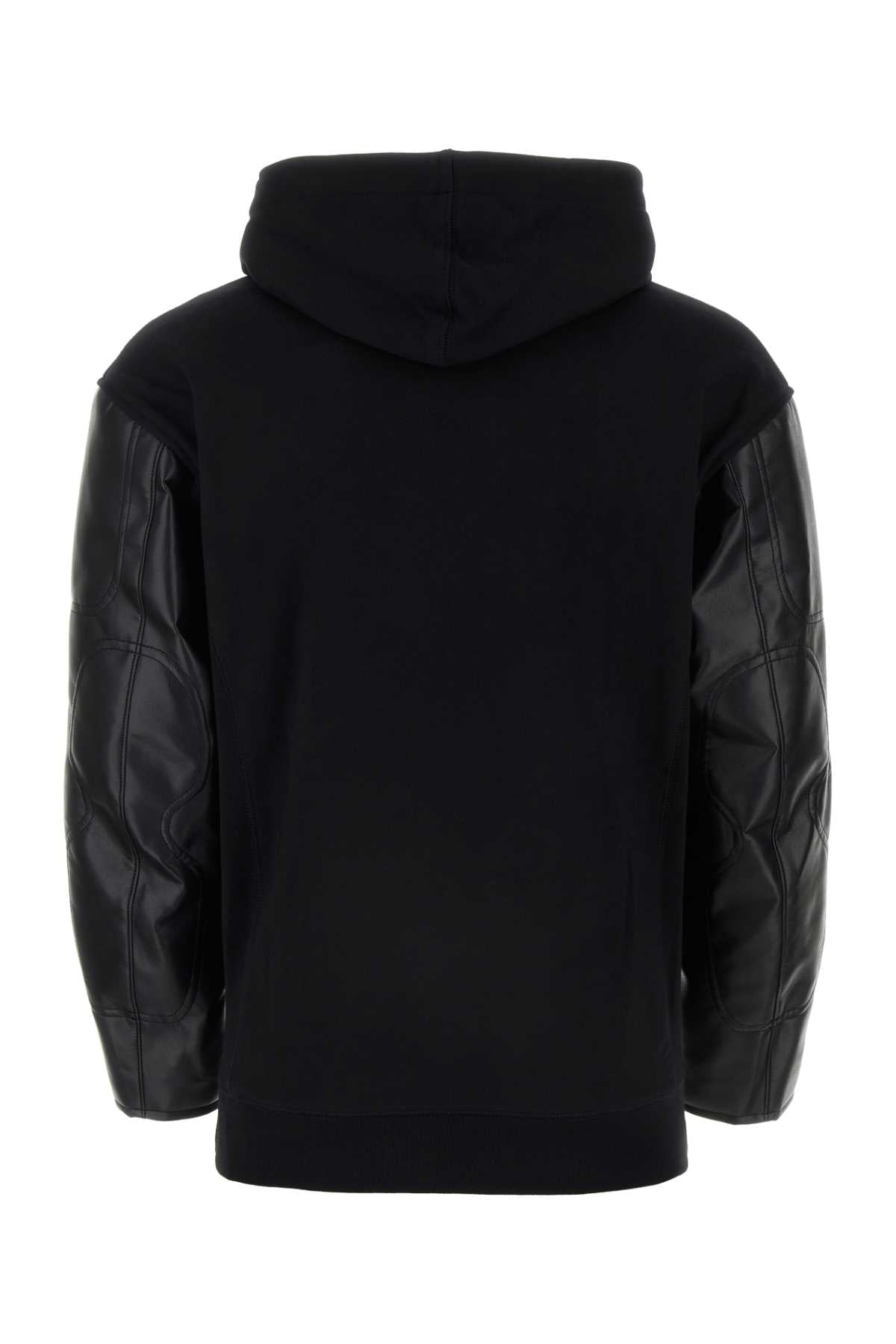Junya Watanabe X Patta Men's Black Cotton Sweatshirt hoodie pullover