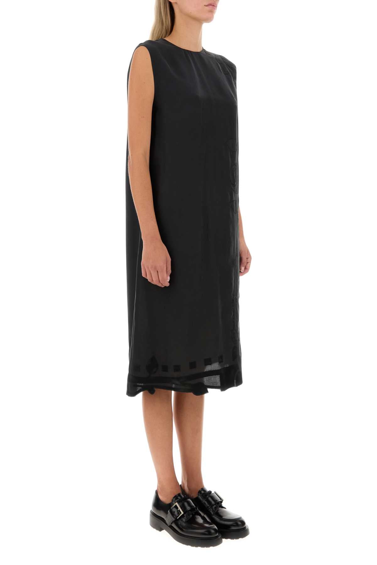 Prada ladies Black Silk Dress