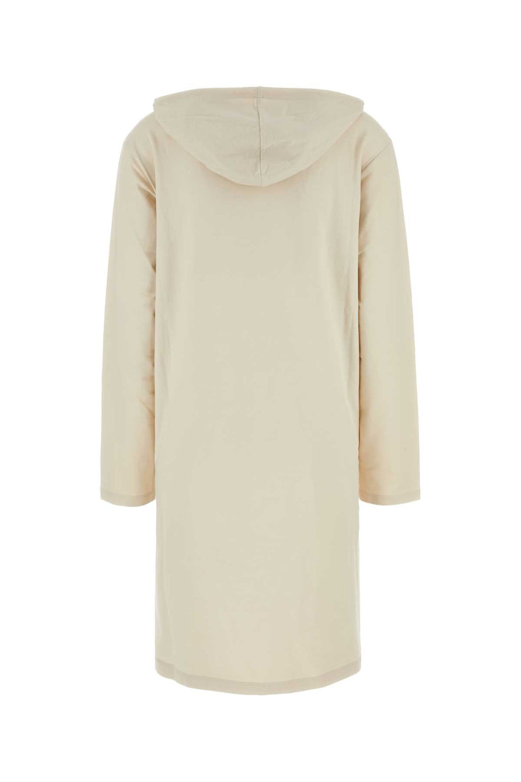 Prada ladies Cream Stretch Cotton Sweatshirt Dress hoodie
