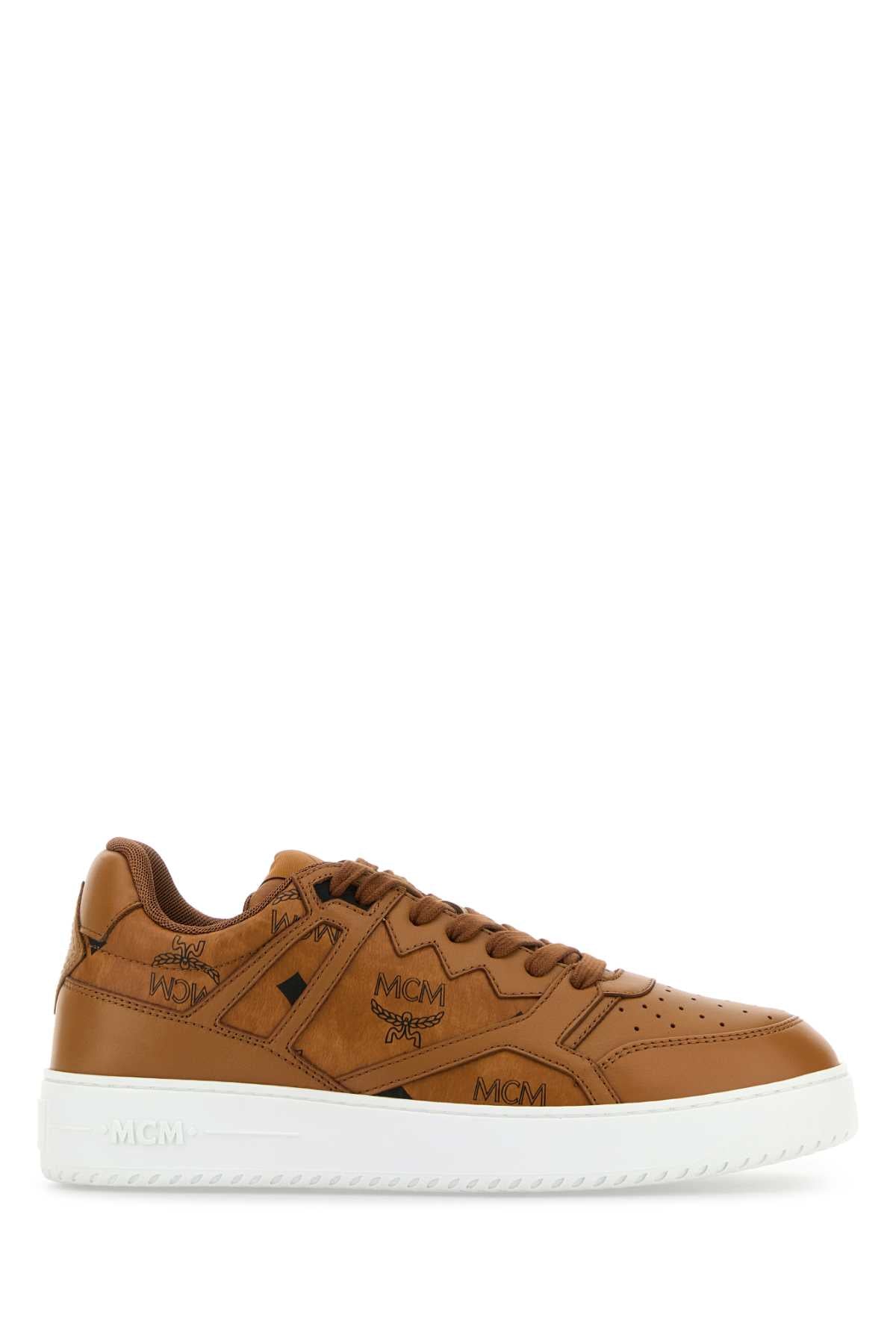 MCM Men's Printed Canvas Terrain Sneakers Shoes
