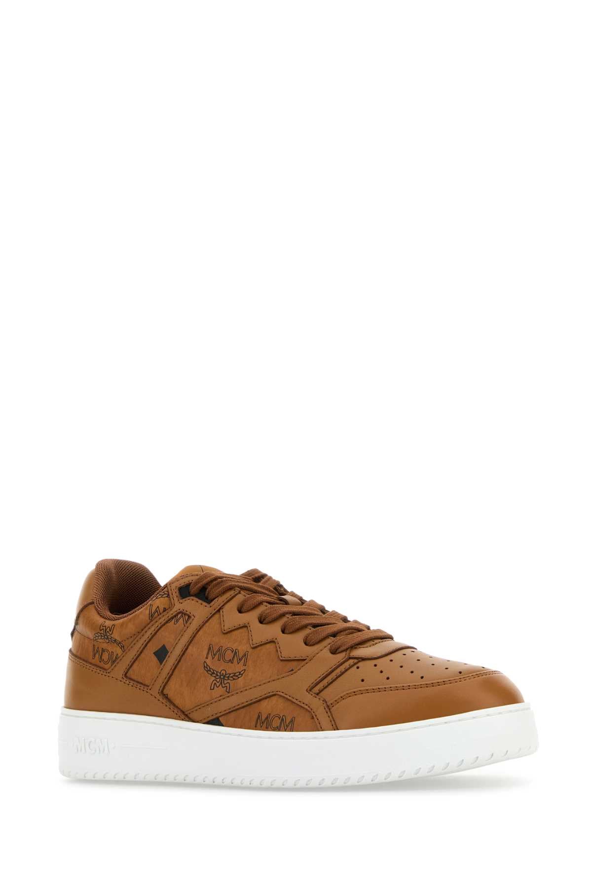 MCM Men's Printed Canvas Terrain Sneakers Shoes