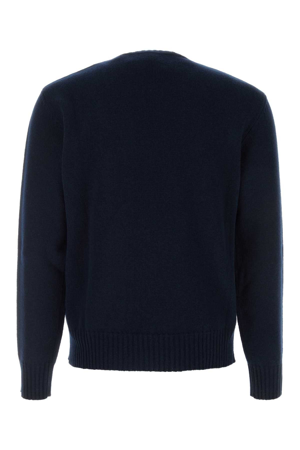 Valentino Garavani Men's Navy Blue Wool Sweater