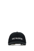 Valentino Garavani Men's Midnight Blue Cotton Baseball Cap hat dark navy