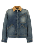 Alexander Mcqueen Men's Denim blue jean Jacket