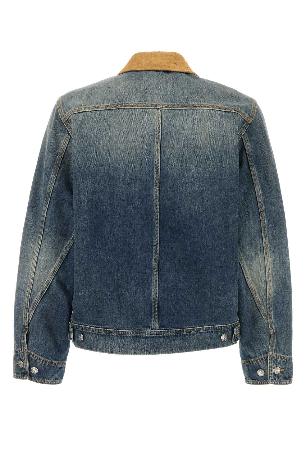 Alexander Mcqueen Men's Denim blue jean Jacket