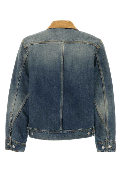 Alexander Mcqueen Men's Denim blue jean Jacket