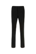 Fendi Men's Black Linen Blend Pants Slacks Trousers