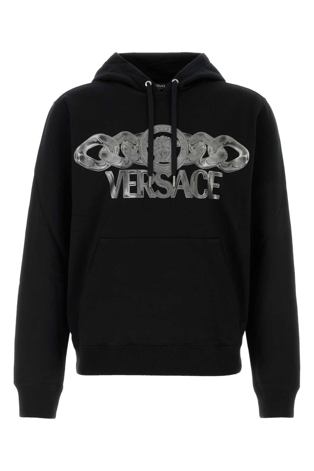 Versace Men’s Black Cotton Sweatshirt