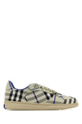 Burberry ladies Embroidered Canvas Terrace Sneakers shoes plaid