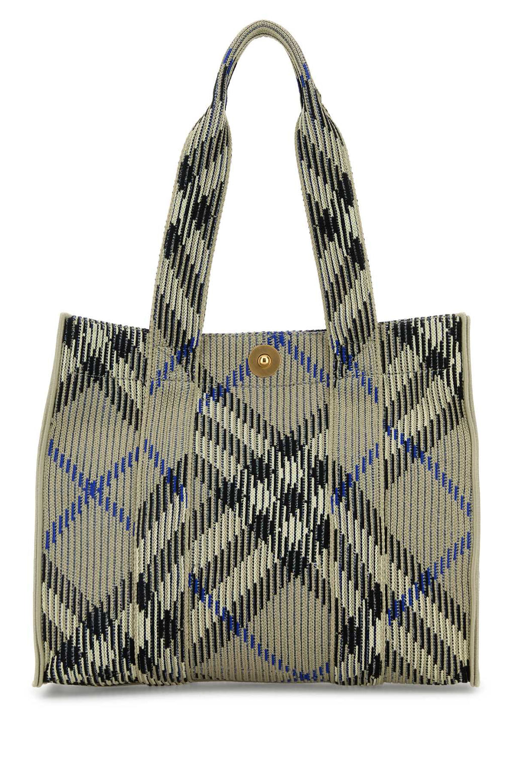 Burberry ladies Embroidered Canvas Shopping Bag tote purse