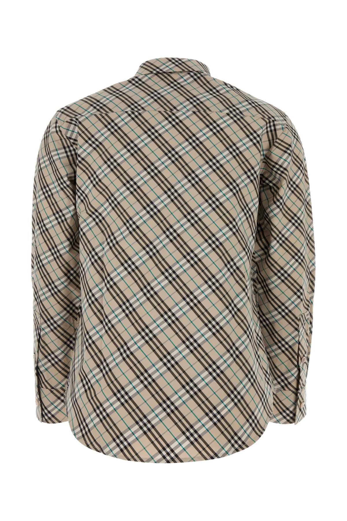 Burberry ladies Embroidered Poplin Shirt button up