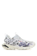 Balenciaga ladies White Mesh And Rubber Track Sneakers autograph