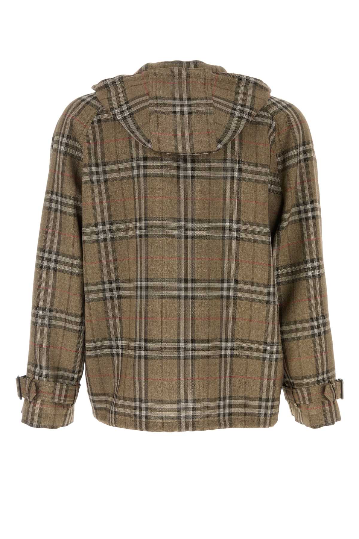 Burberry Men's Embroidered Viscose silk Blend Sweatshirt hoodie quarter zip