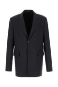 Gucci Men's Graphite Grey Twill Blazer Sport Coat Jacket