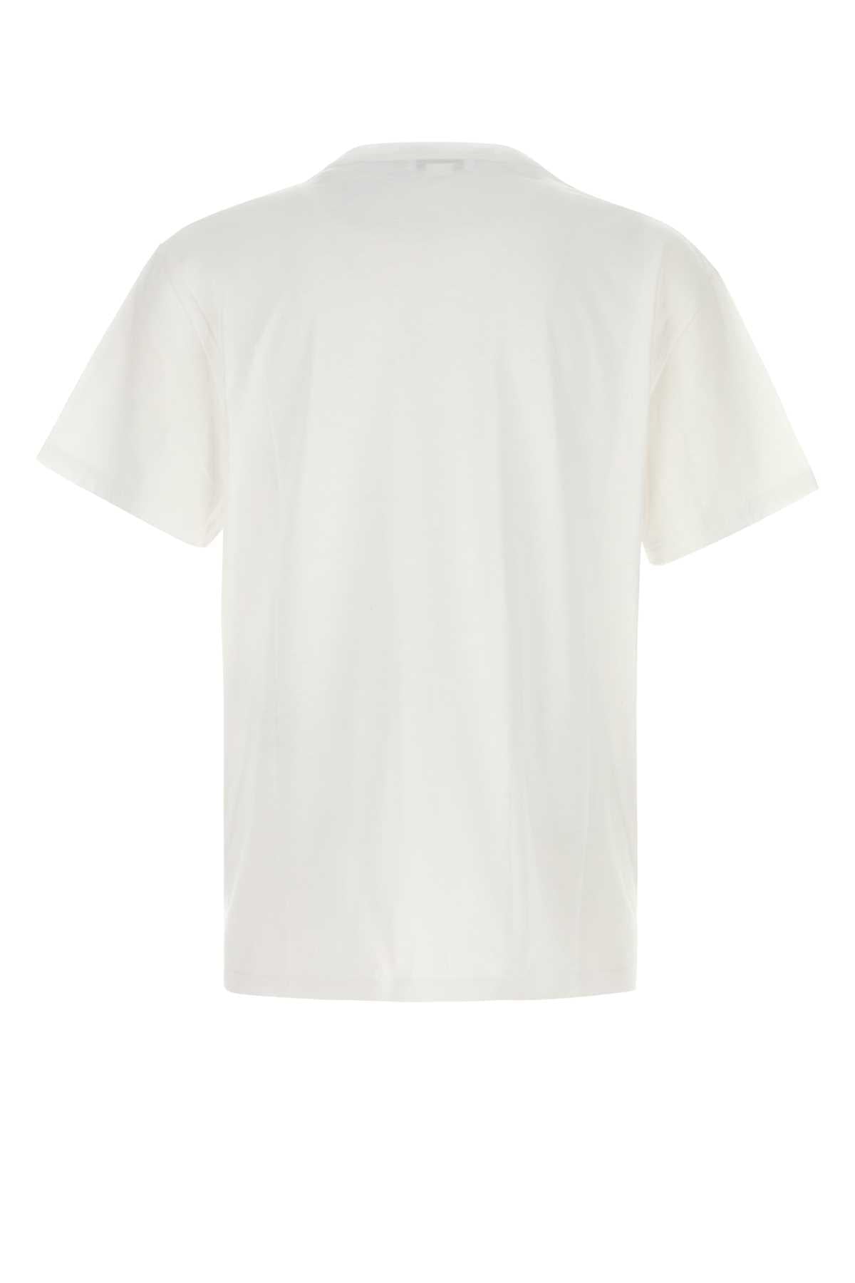 Alexander Mcqueen Men's White Cotton T-Shirt tee
