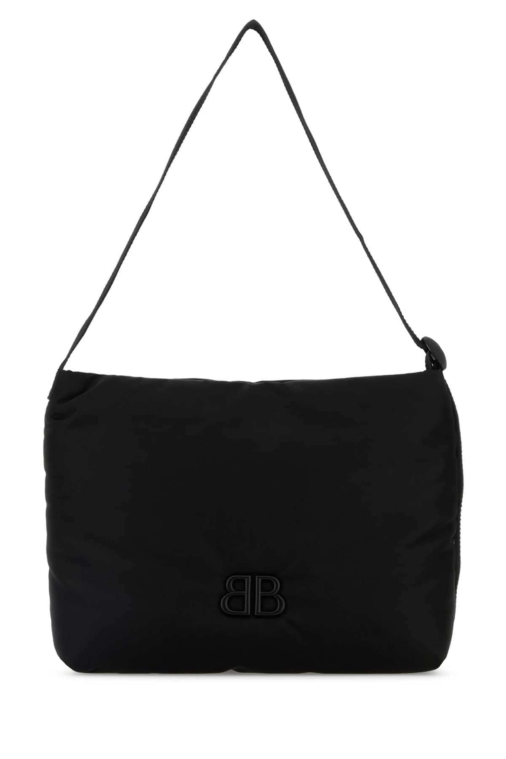 Balenciaga Men's unisex Black Fabric Monaco Shopping Bag