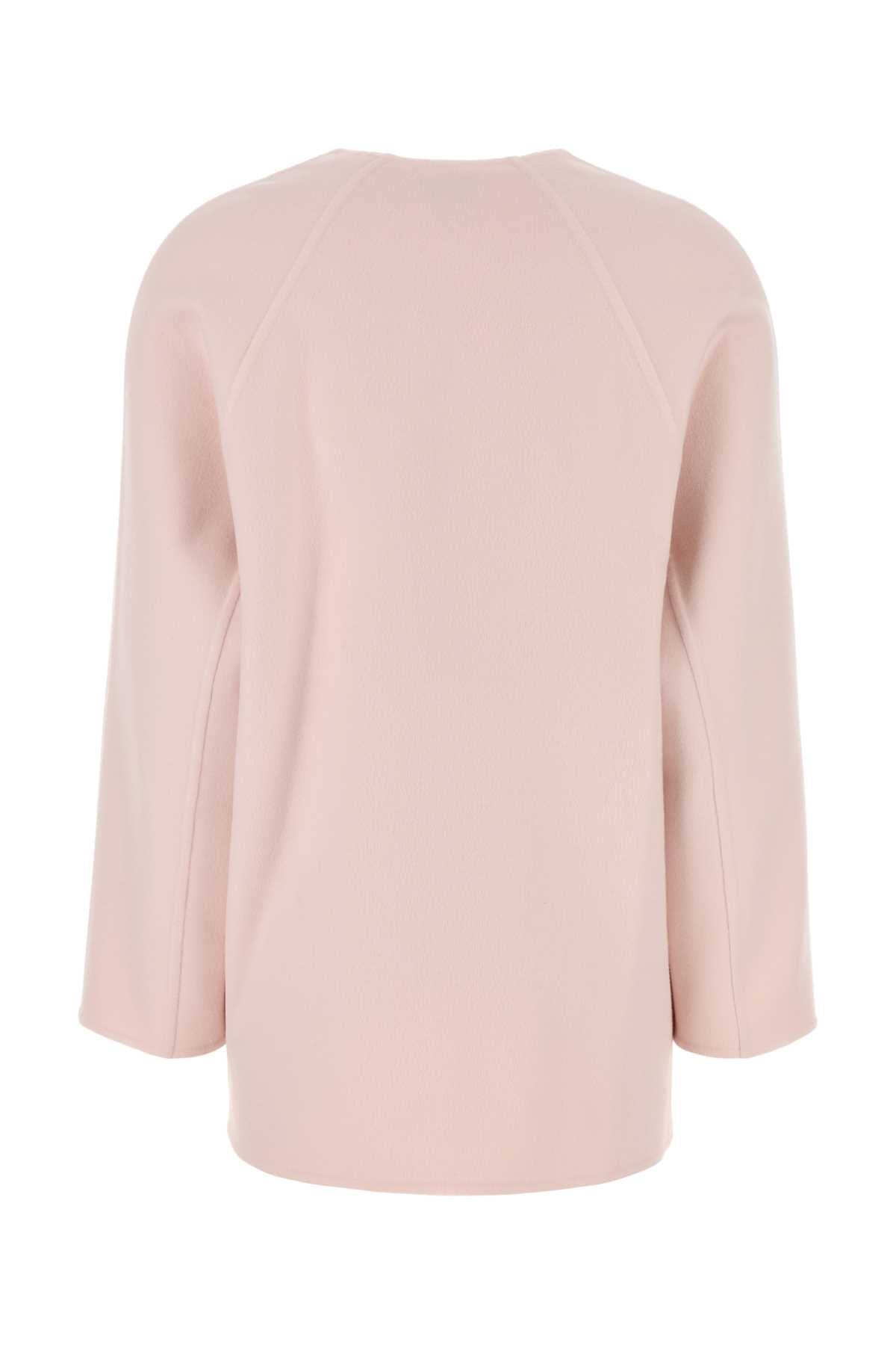 Bottega Veneta ladies Pastel Pink Wool Blend Cardigan Sweater Jacket wool cashmere