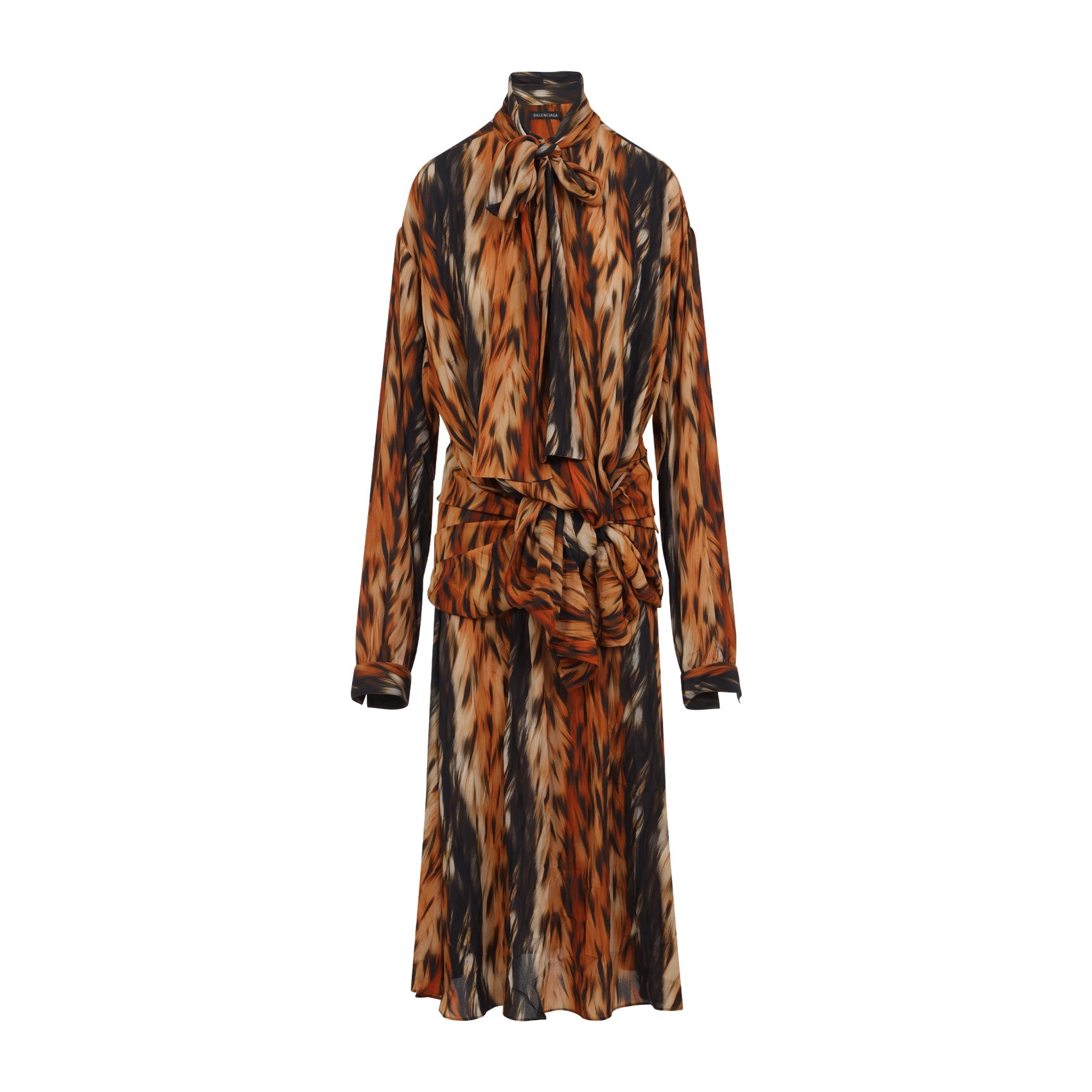 Balenciaga Knotted Dress ladies
