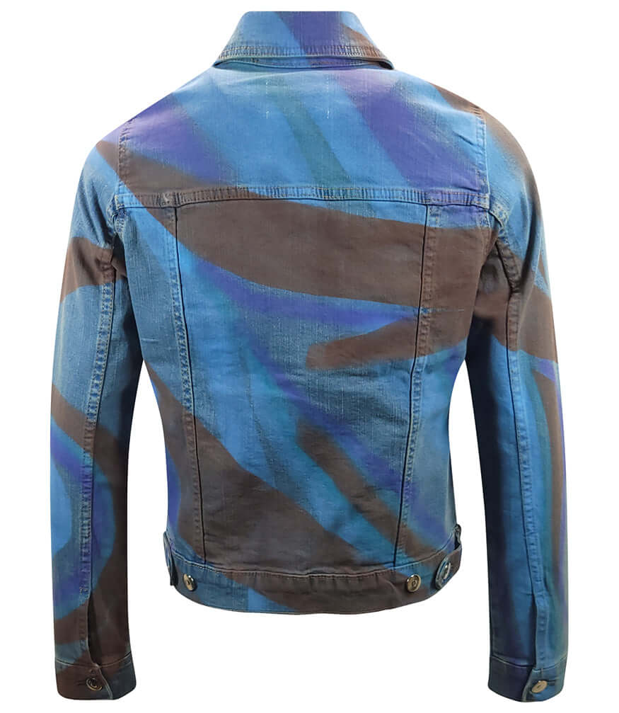 Light Blue Cotton Penelope Slim Jean Jacket Madison Maison denim Italy