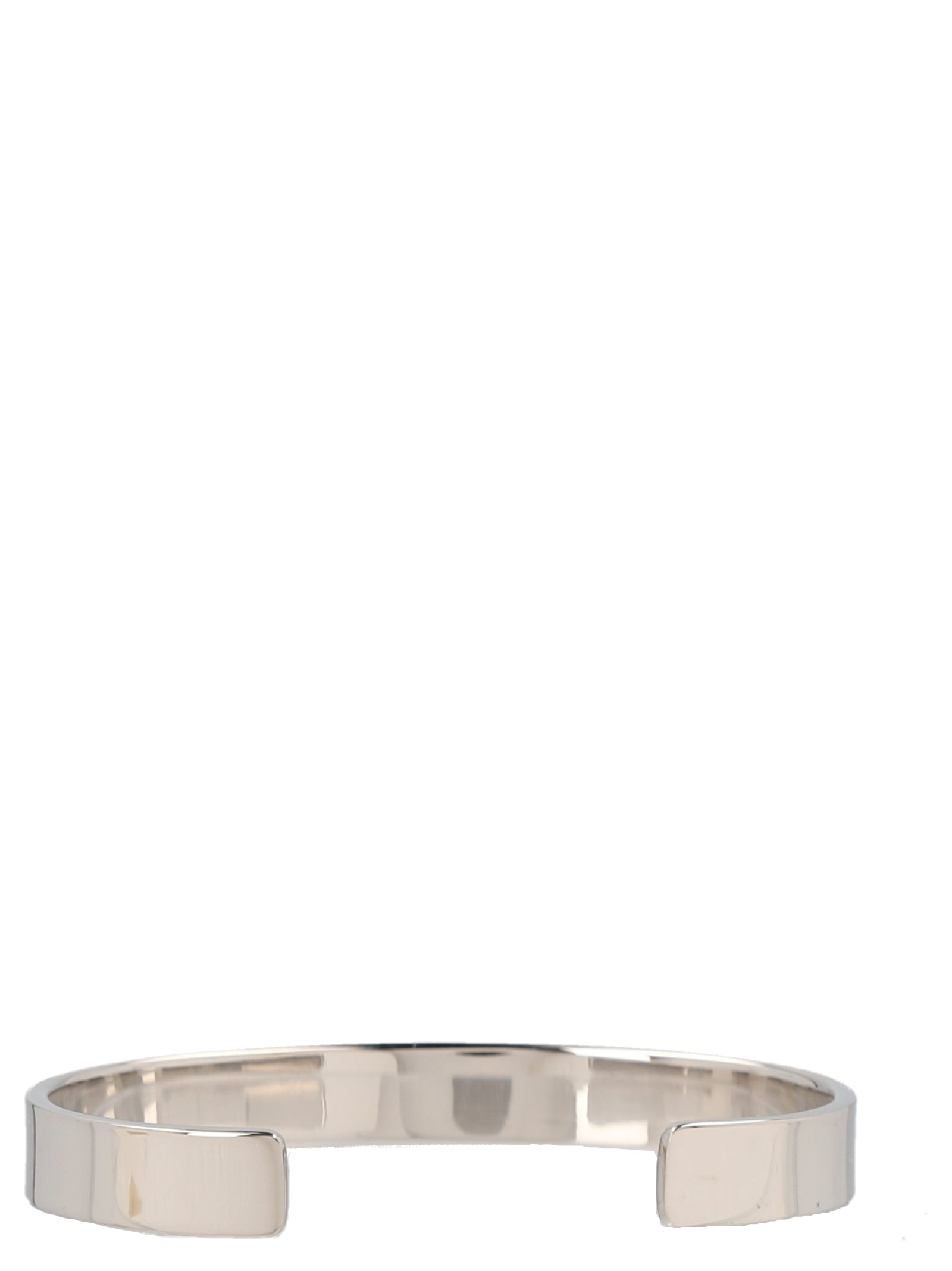 Maison Margiela ladies silver Logo Bracelet