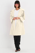 Nylon Emily Coat - Butter PLANET by Lauren G. ladies jacket
