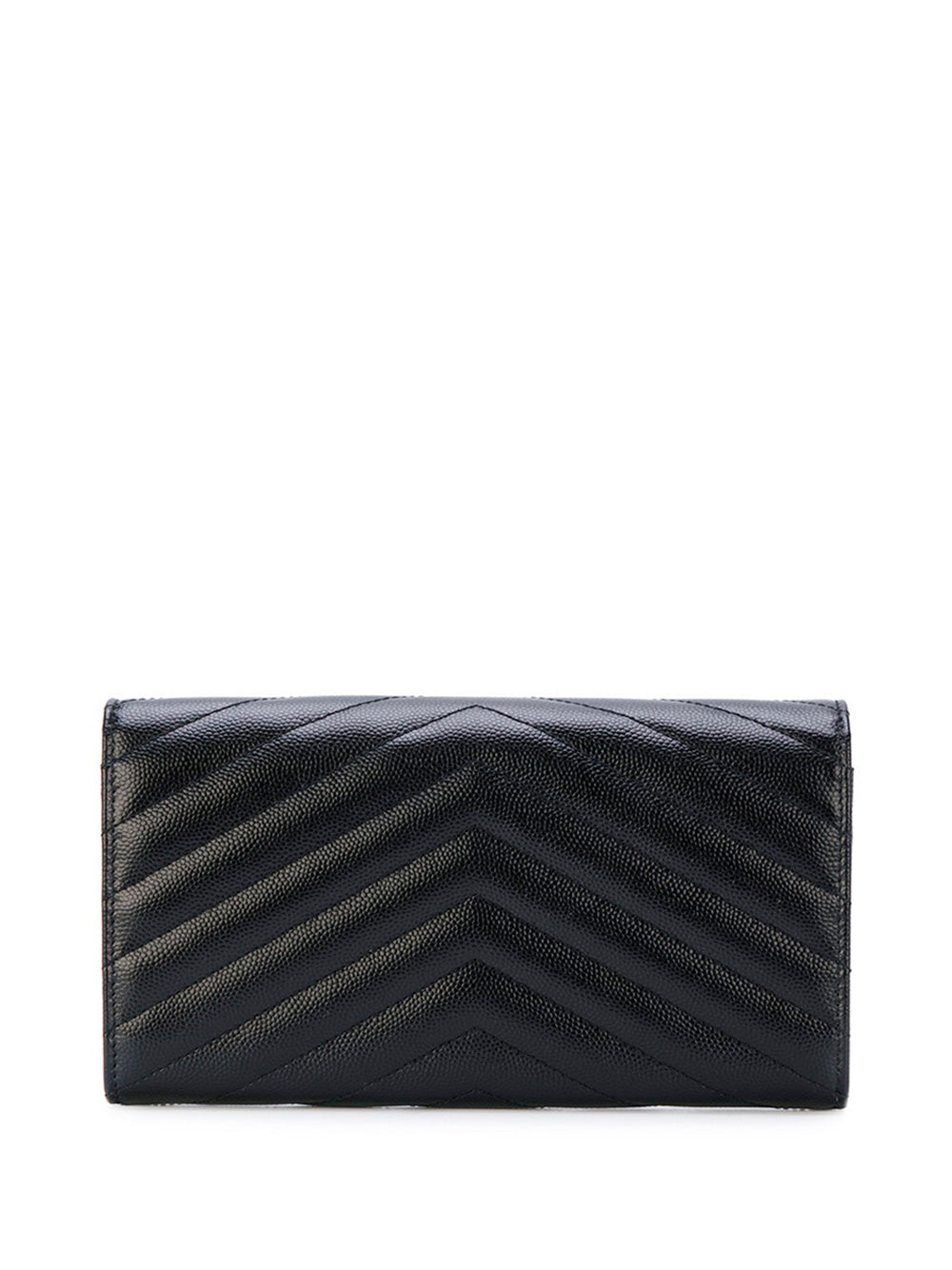 Saint Laurent ladies Cassandre Matelassé Large Flap Wallet YSL Grain De Poudre Leather