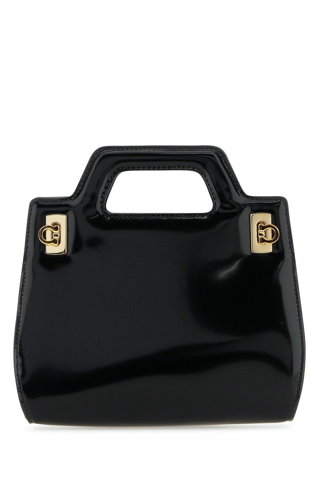 Salvatore Ferragamo ladies Wanda Mini bag handbag purse black