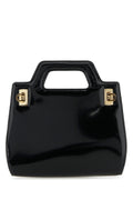 Salvatore Ferragamo ladies Wanda Mini bag handbag purse black