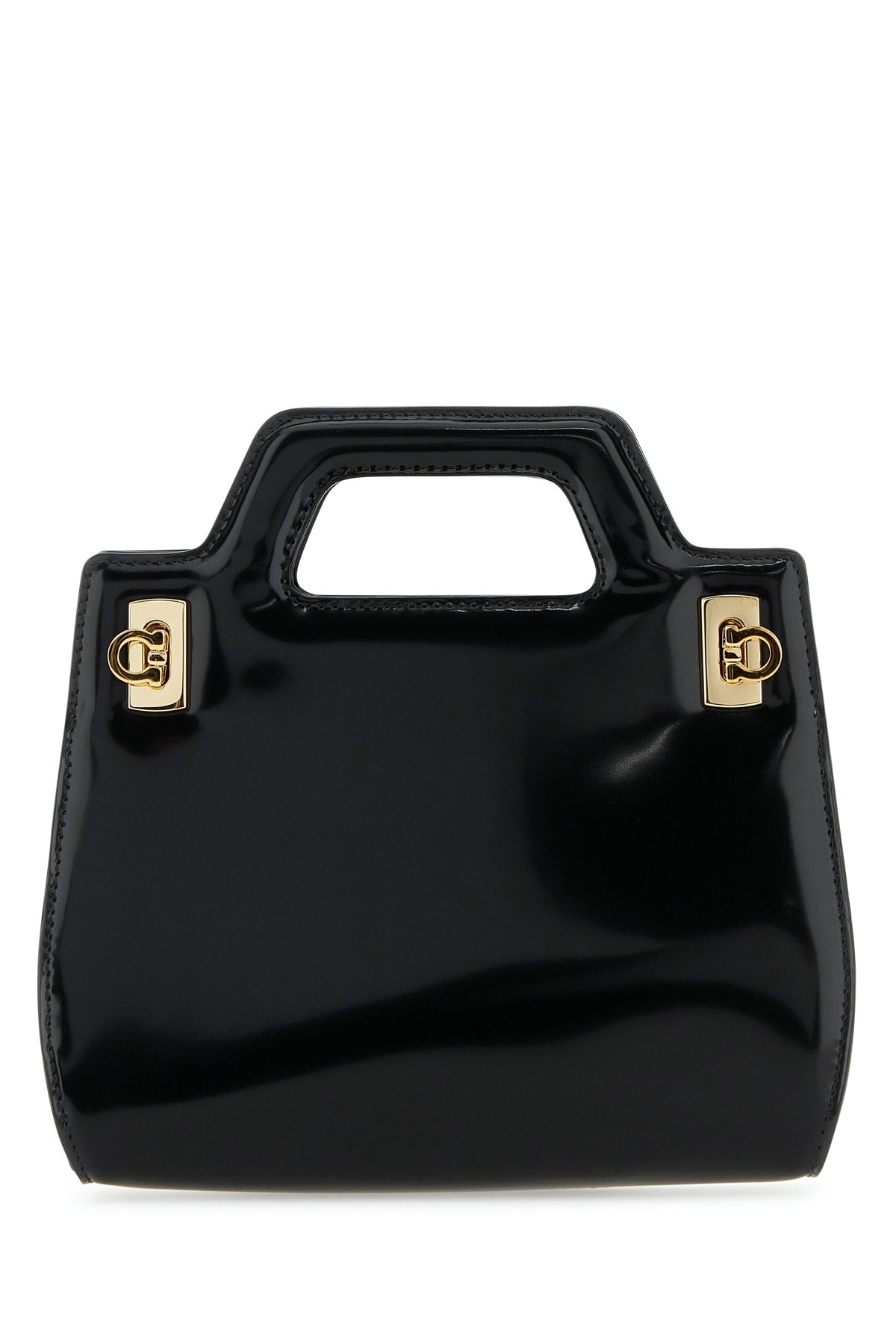 Salvatore Ferragamo ladies Wanda Mini bag handbag purse black