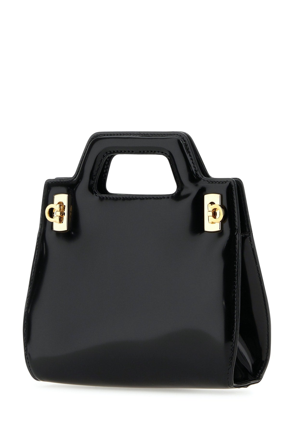 Salvatore Ferragamo ladies Wanda Mini bag handbag purse black